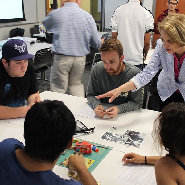 Martiel Luther and student group