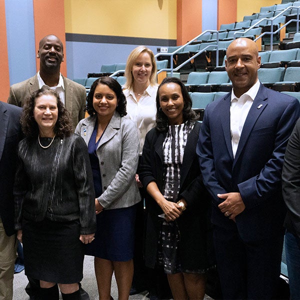 Women in Tech Panel group