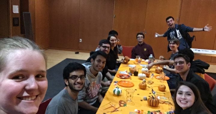 Halloween study break