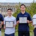 Arturo Simg Herrera, Nicholas Kuci, Alan Salceda and Franco Tobares
